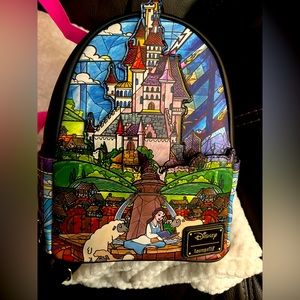Beauty and the beast backpack